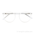 Fashion Eye Glass Acetate Eyewear Custom Your Logo Fancy Grasses Frame